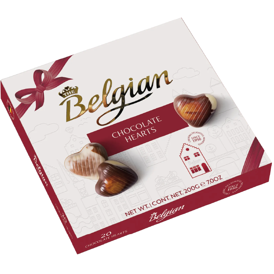 The Belgian Original Hearts 200gr